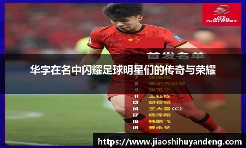 华字在名中闪耀足球明星们的传奇与荣耀